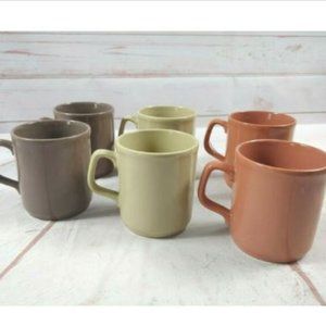 Vintage 1950s Ceramic Mugs